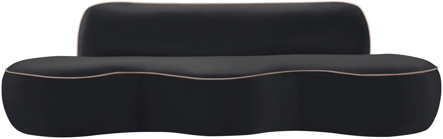 Swerve - Velvet 101" Upholstered Sofa