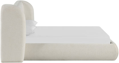 Elowen - Chenille Fabric Upholstered Bed
