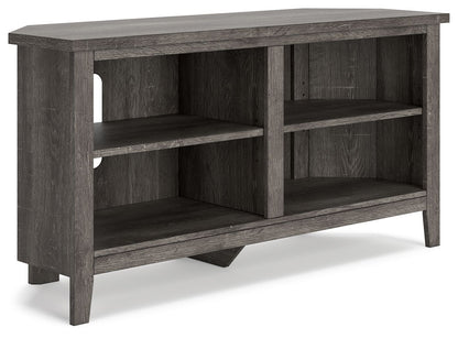 Arlenbry - Gris - Mueble TV esquinero pequeño