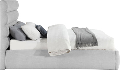 Adam - Linen Fabric Bed With 52" Headboard