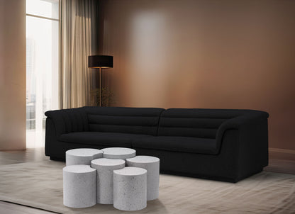 Dimple - 20" 6 Piece Modular Coffee Table - Terazzo Finish