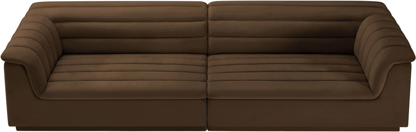 Cascade - Velvet Modular Sofa