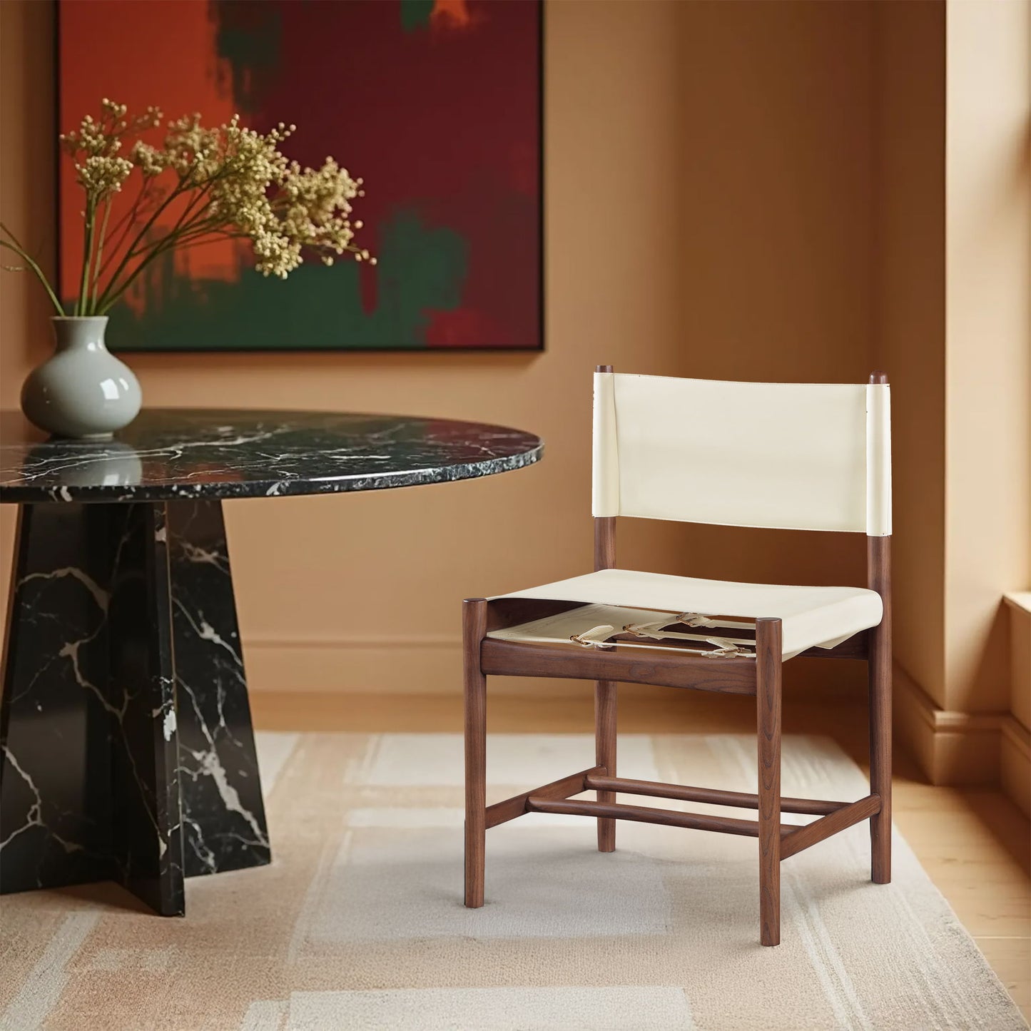 Rawlins - Dining Chair (Set of 2) - Walnut Frame