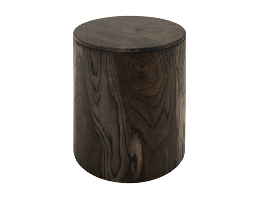 Balam - Chairside Table - Oil Black