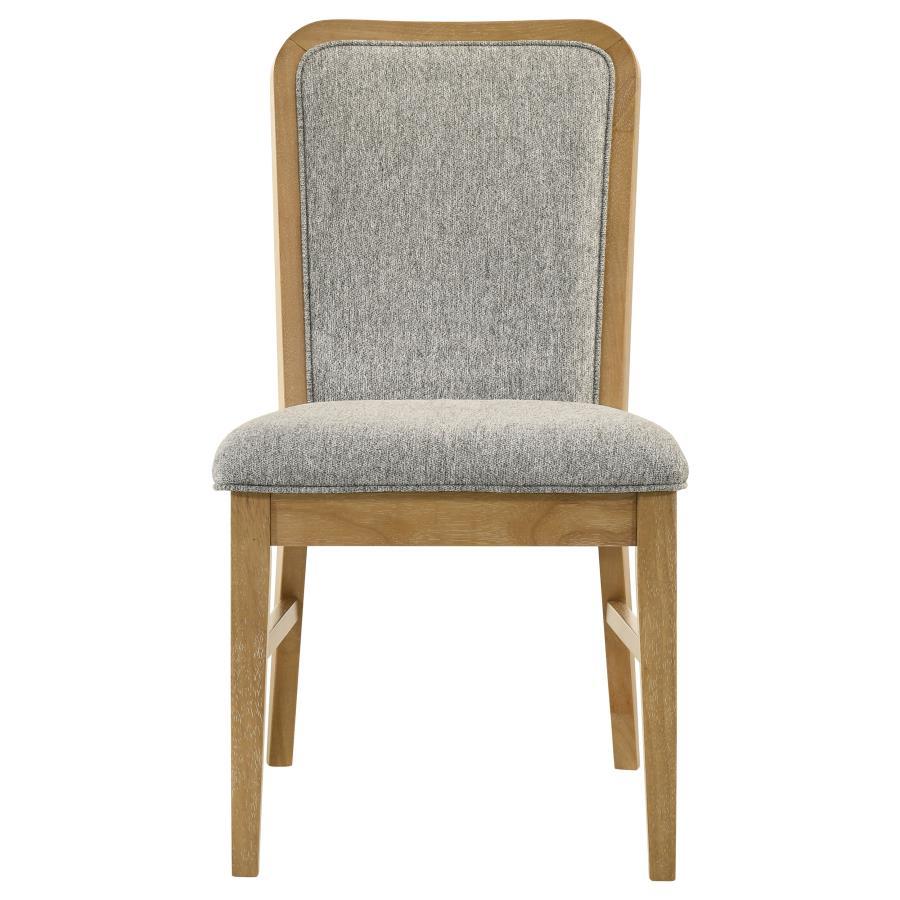 Croyden - Dining Side Chair (Set of 2) - Gray / Weathered Natural