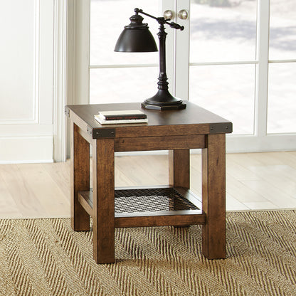 Hailee - End Table - Brown