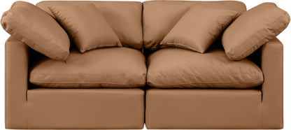 Indulge - Faux Leather 2 Seat Modular Sofa