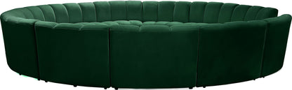 Infinity - 12 Piece Velvet Modular Sectional