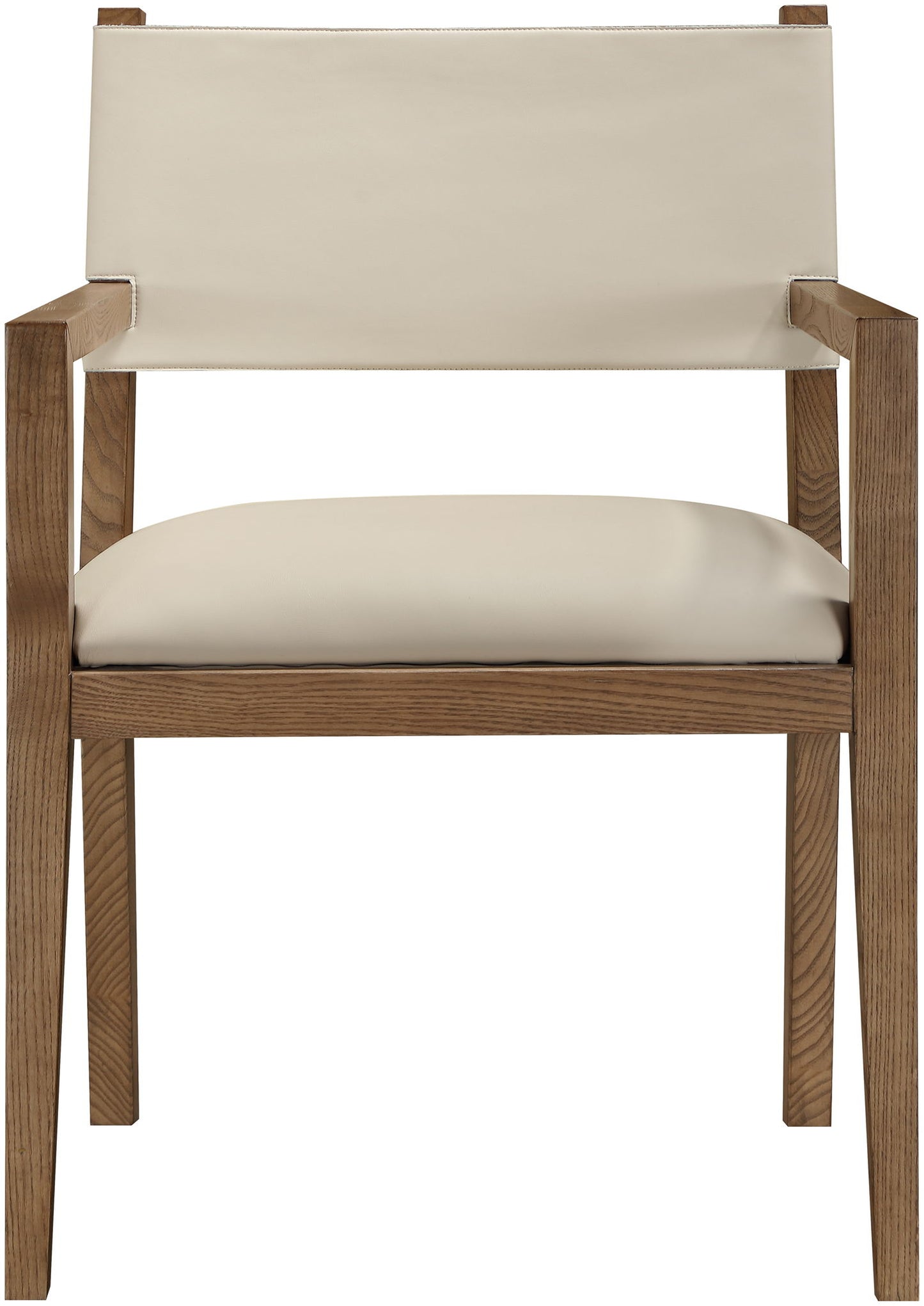 Avon - Vegan Leather Dining Arm Chair