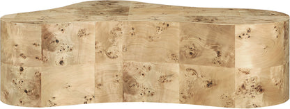 Zaire - Burl Wood Coffee Table