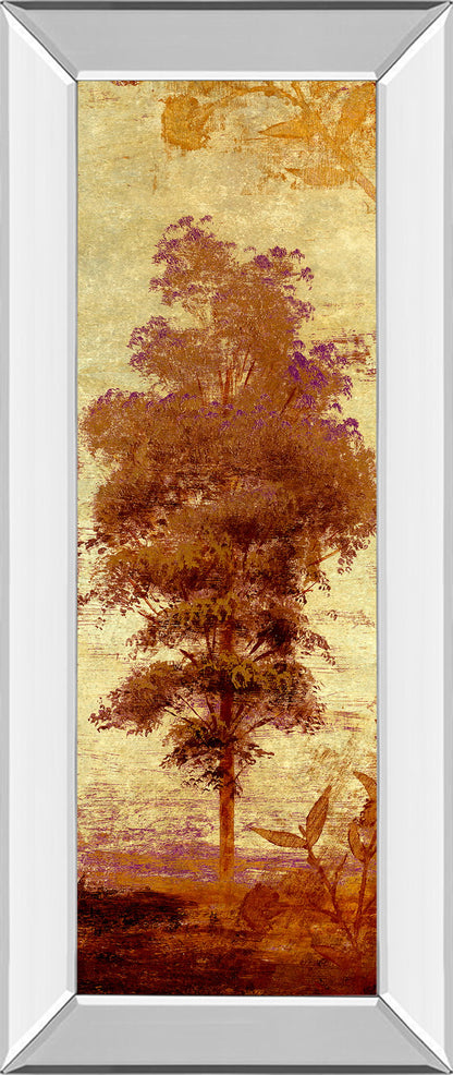 Early Autumn Chill Il By Micheal Marcon - Mirror Framed Print Wall Art - Light Brown