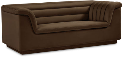 Cascade - Velvet Loveseat