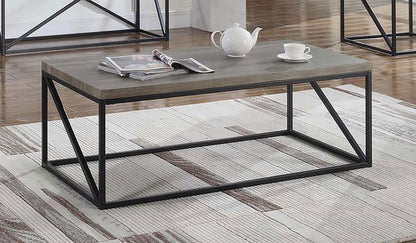 Birdie - Mesa de centro rectangular - Sonoma Grey