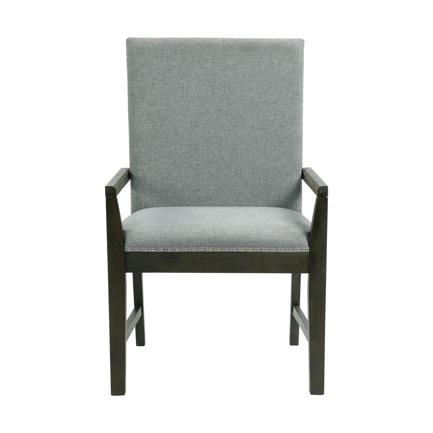 Donovan - Standard Height Arm Chair (Set of 2) - Gray