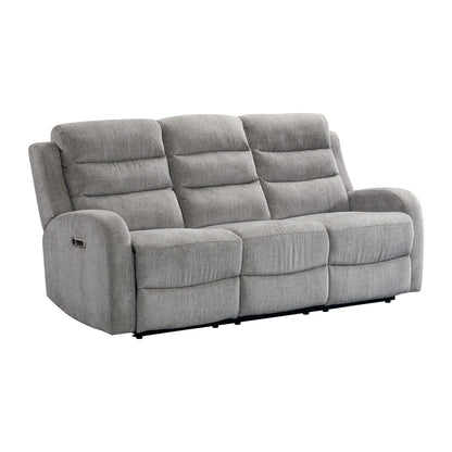 Avanti - PU Power Motion Sofa With Power Motion Head Recliner