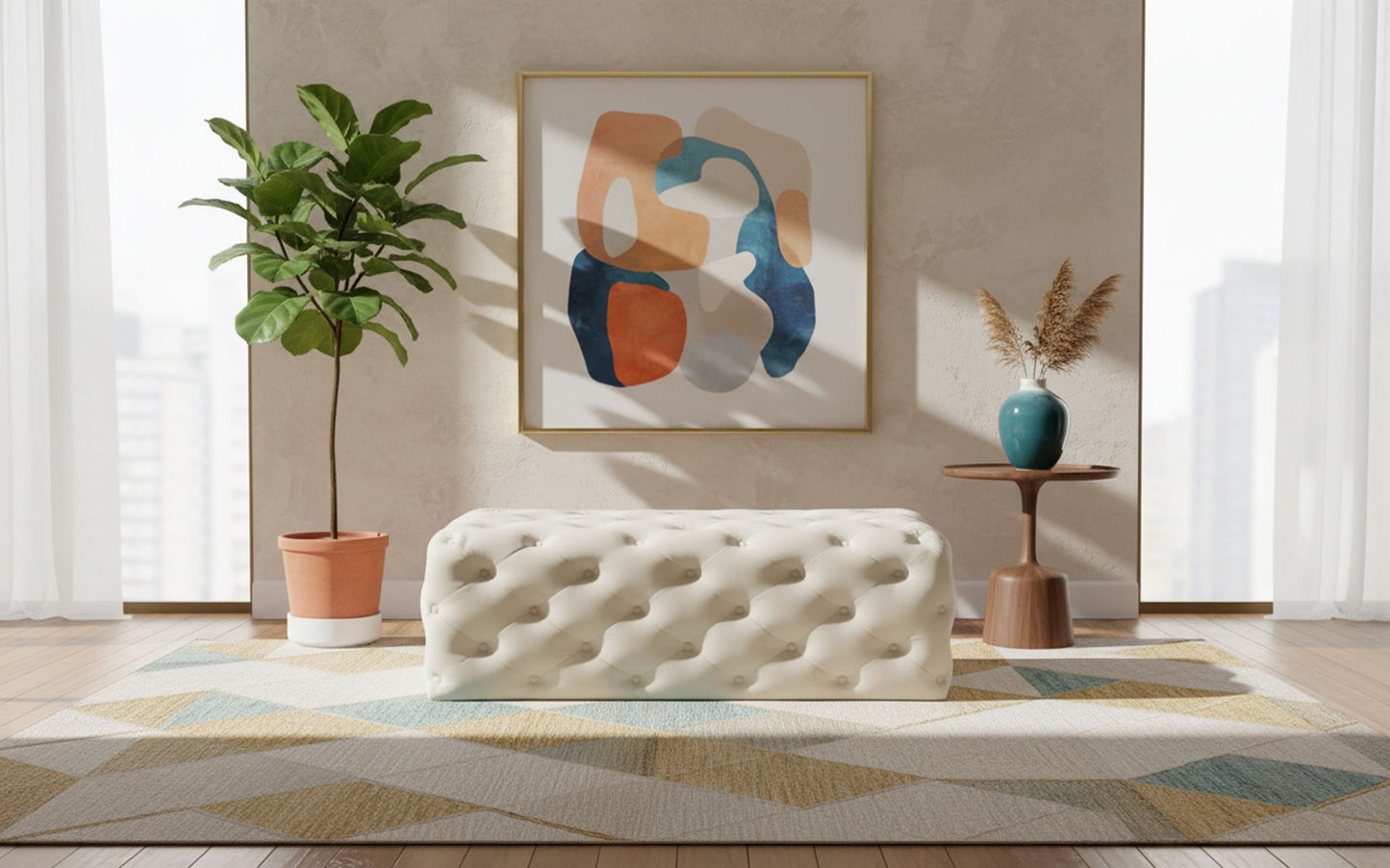 Casey - Bench Ottoman