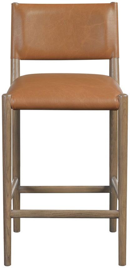 Andie - Upholstered Counter Stool - Brown Base