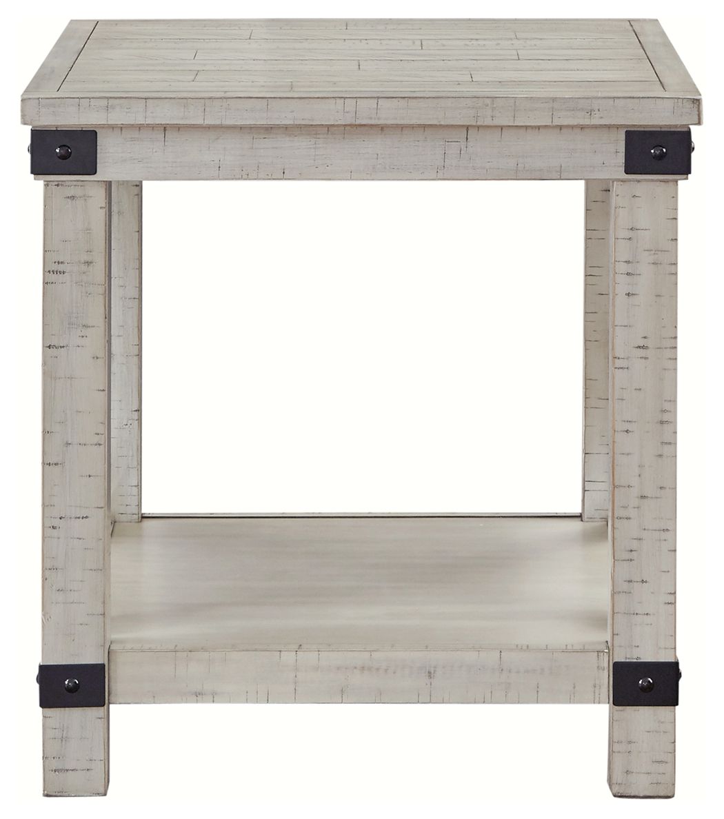 Carynhurst - Whitewash - Mesa auxiliar rectangular