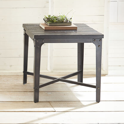 Sherlock - Square End Table - Dark Brown