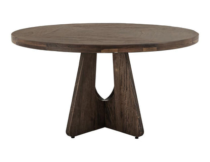 Balam - 47" Round Table - Dark Brown