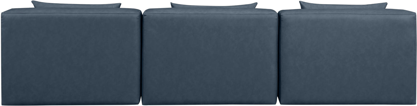 Cube - Modular 3 Seat Armless Sofa