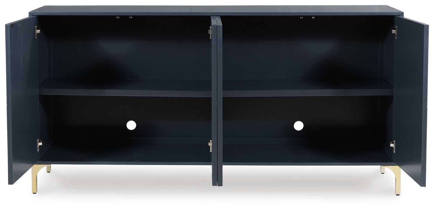 Loirwick - Dark Blue - Accent Cabinet