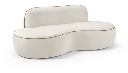 Swerve - Velvet 77" Upholstered Loveseat