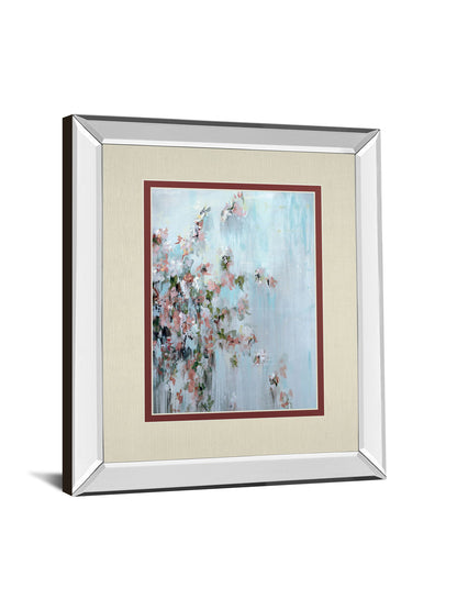 Wilting Away By Macy Cole - Mirror Framed Print Wall Art - Gray