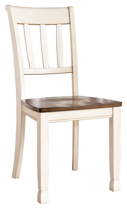 Whitesburg - Brown / Cottage White - Dining Room Side Chair (Set of 2)