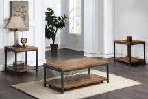 Lantana - 3 Piece Table Set - Brown