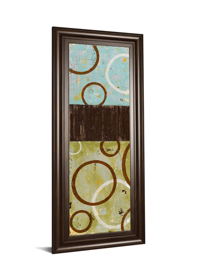 Sun Flower I By Natalie Avondet - Framed Print Wall Art - Beige