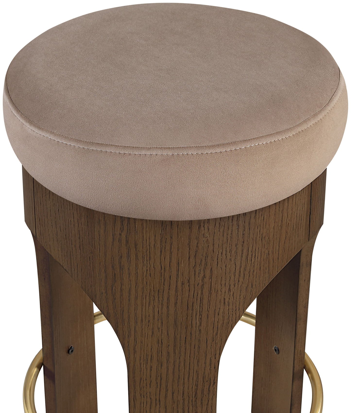 Bocceli - Counter Stool - Brown Base