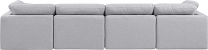 Indulge - Linen 4 Seat Modular Sofa