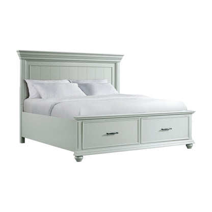 Slater - Cama con plataforma y almacenamiento