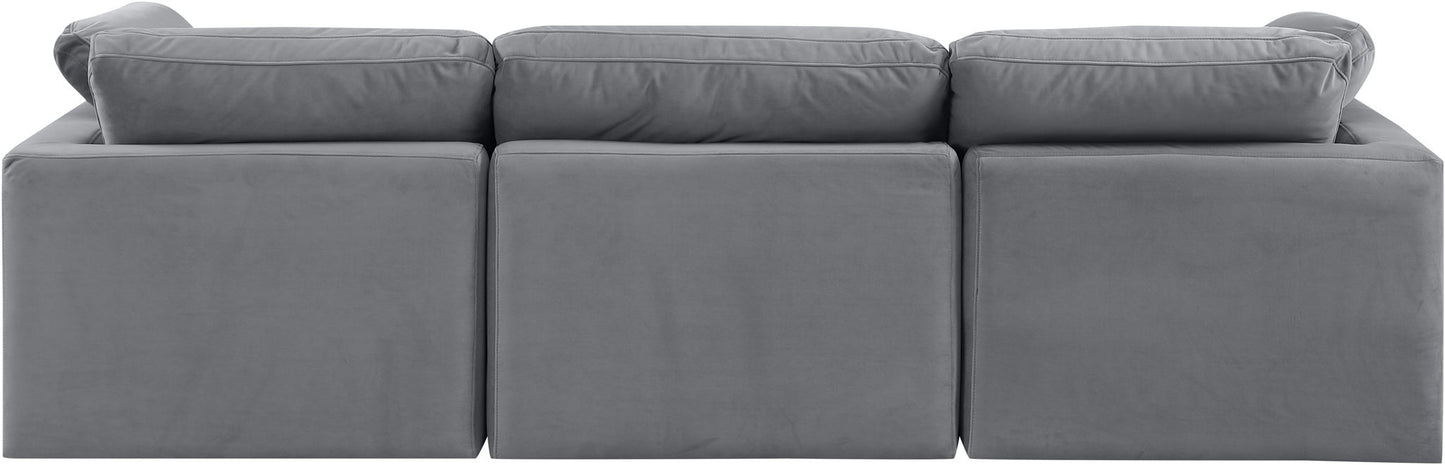 Indulge - Velvet 3 Seat Modular Sofa
