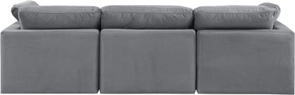 Indulge - Velvet 3 Seat Modular Sofa