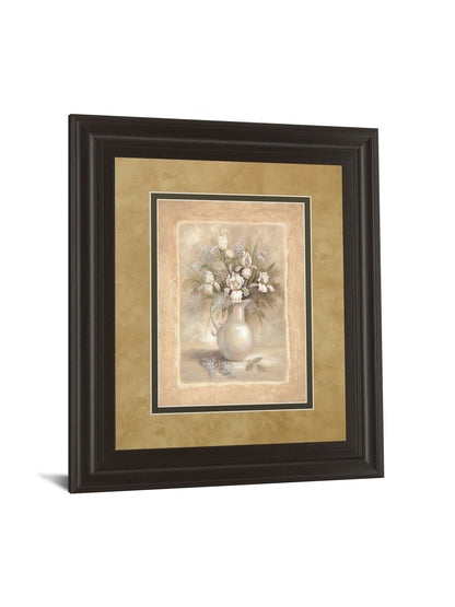 Bounty I By Vivian Flasch - Framed Print Wall Art - Light Brown