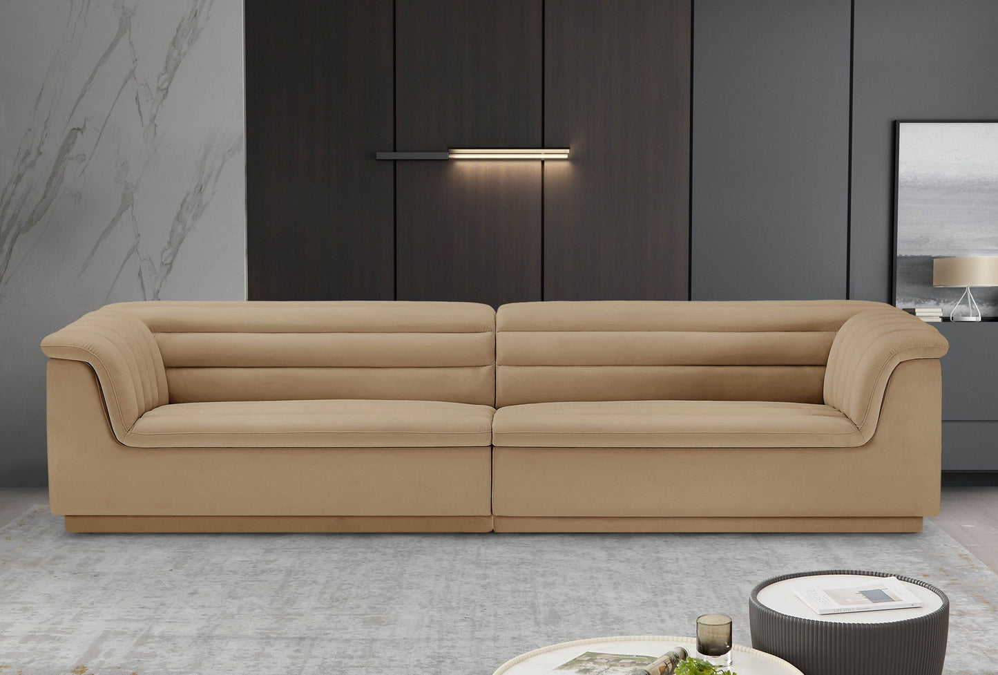 Cascade - Velvet Modular Sofa