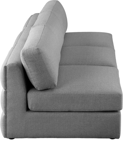 Beckham - Modular 3 Seat Armless Sofa