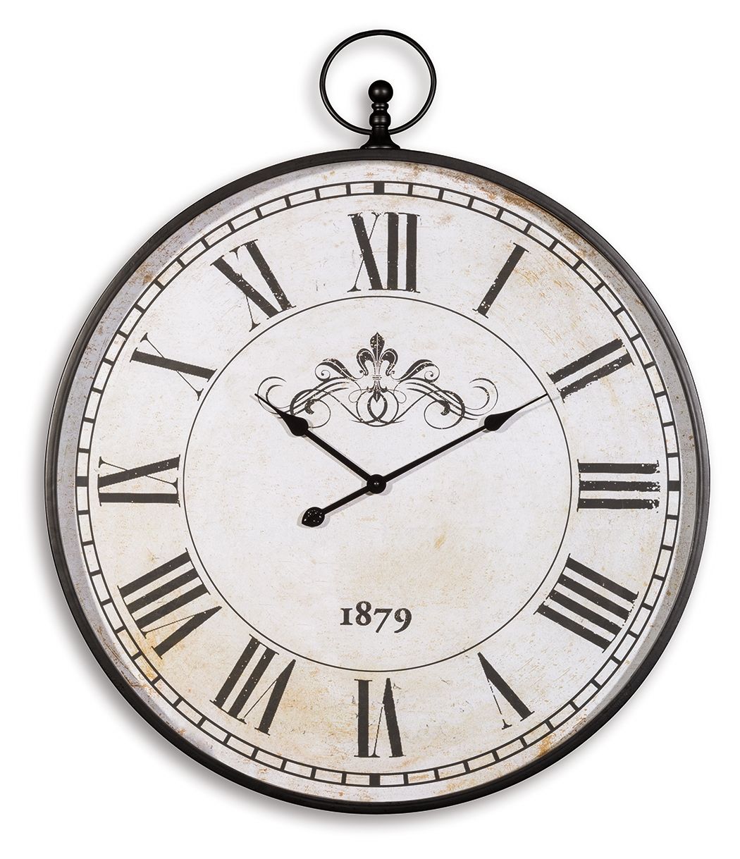 Augustina - Negro antiguo - Reloj de pared