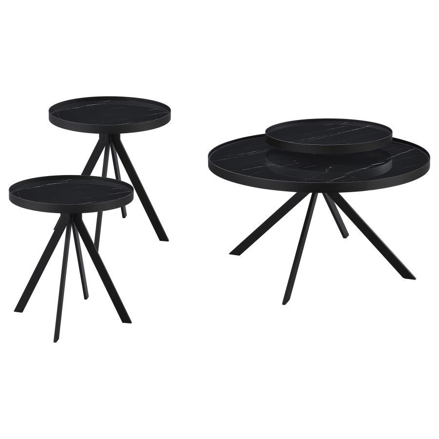 Briggs - Round Coffee And End Table Set