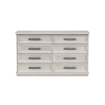 Avalanche - 8-Drawer Dresser - Antique White