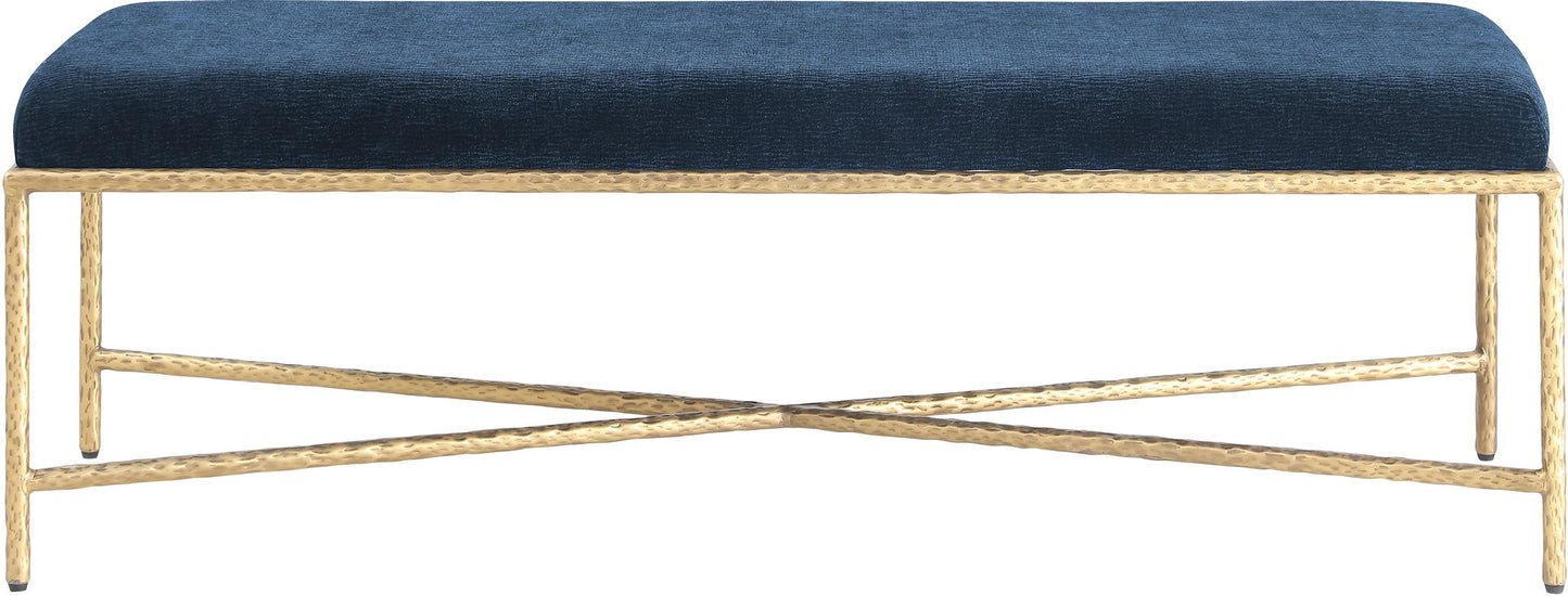 Valley - Bench With Gold Frame