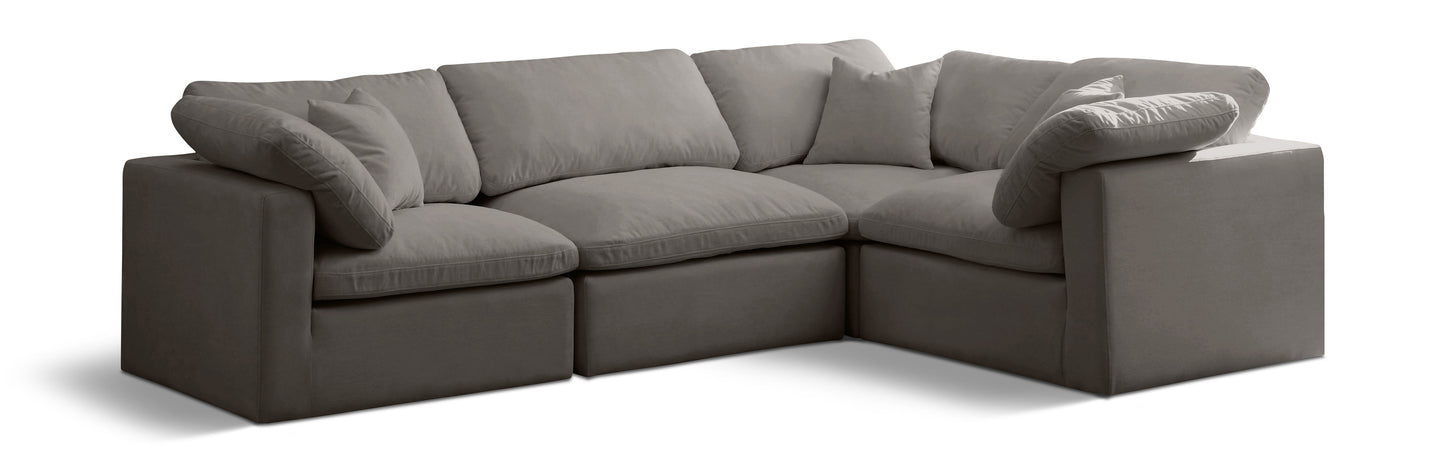 Plush - 4 Piece Modular Sectional