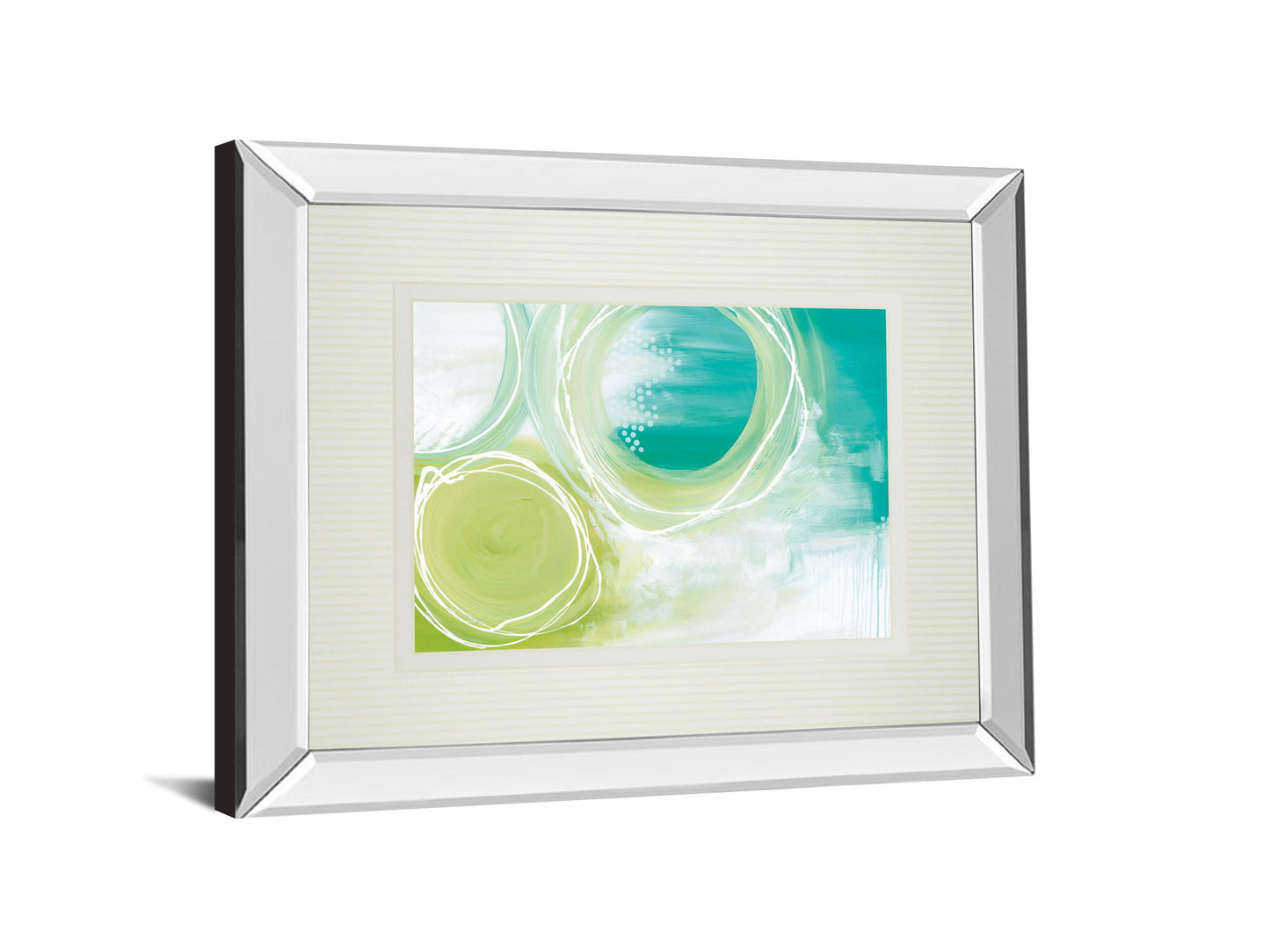 Praying For No Strings By Julie Hawkins - Mirror Framed Print Wall Art - Beige
