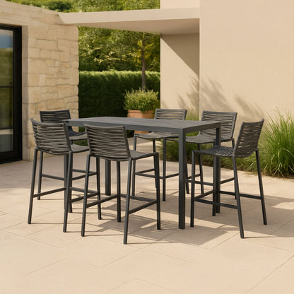 Maldives - Patio Rectangle Bar Table