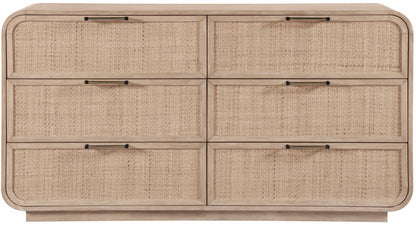 Windsor - Rubberwood Dresser - Natural