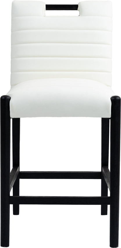 Aimee - Counter Stool - Black Legs