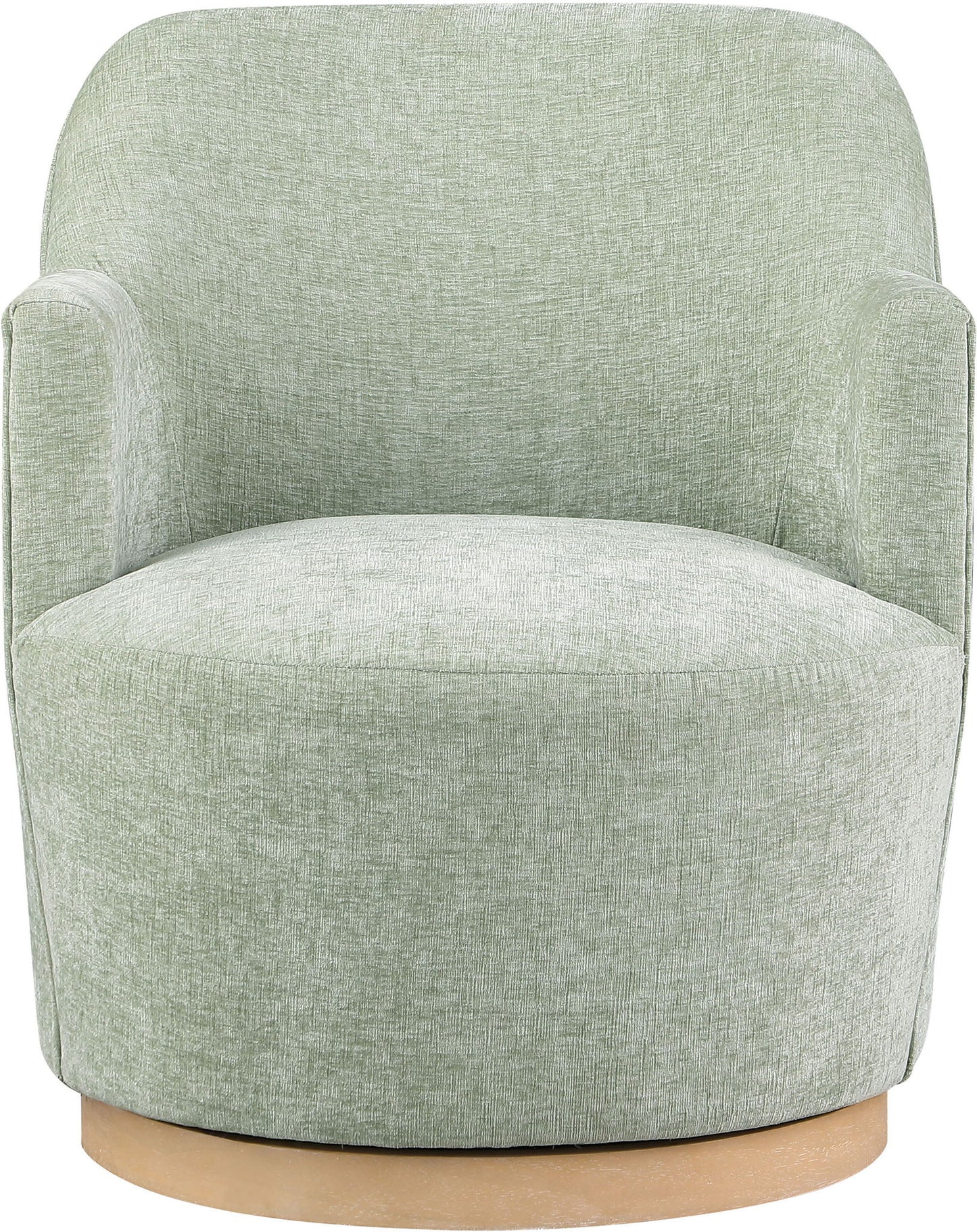 Clarita - Chenille Swivel Accent Chair