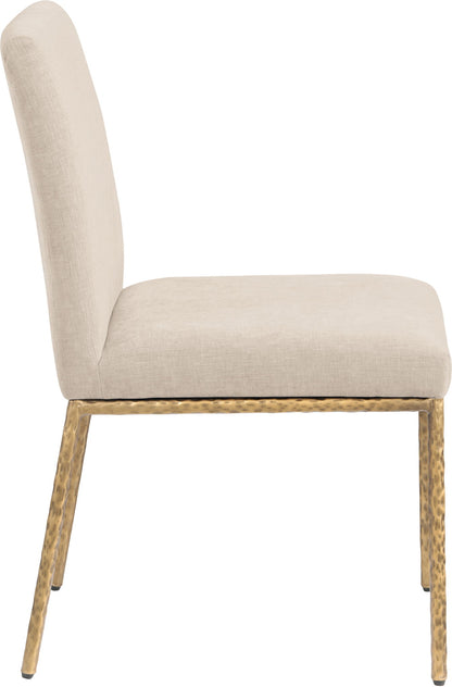 Reeves - Dining Side Chair (Set of 2) - Gold Base